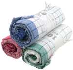 Geschirrtuch 45x70cm 1er farbig sort.50g 100%BW