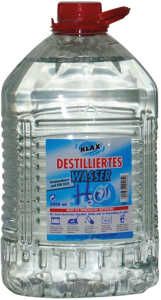 KLAX Destilliertes Wasser 5 Liter