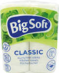 BIG SOFT Haushaltsrolle 2-lagig Classic 2x50