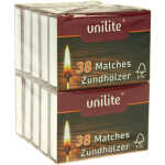 UNILITE Streichhölzer 10er Verpackung je ca. 38 Stück