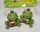 Herzfrosch 2er Set! Je 4,1x3,7x 2,2cm Poly