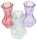 Tolle Vase 9,5x5,5cm aus feinstem Glas gefertigt