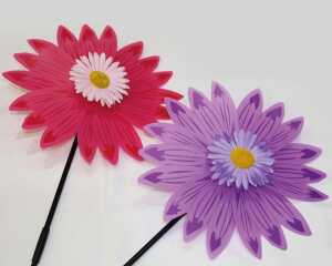 Windrad Blumen XXL, 30cm, faltbar