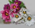 Blume Daisy Sträußchen mit 5 Köpfen, 51cm