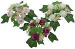 Blütenkranz mit Rosen mit ca. 25cm