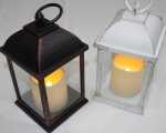 Laterne XL 20,5x10,5x10,5cm inkl. LED-Kerze! Lieferumfang...