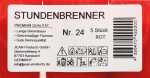 Grablicht Brenner Nr. 24 Rot 5er