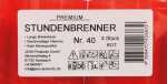 Grablicht Brenner Nr.40 rot 4er