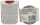 Kerze Duft Motivglas Love 100g Wachs 7x8cm