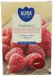 AURA CANDLES Teelichte Duft 6er Himbeere in Faltschachtel