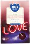 AURA CANDLES Teelichte Duft 6er Liebe in farb. Faltschachtel