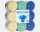 AURA CANDLES Teelichter Duft 18er Anti-Tabak in Blockpackung