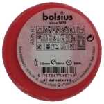 BOLSIUS RUSTIK Stumpenkerze 190x68 rot
