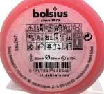 BOLSIUS RUSTIK Stumpenkerze 80x68 rot