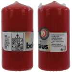 BOLSIUS Stumpenkerze 120mm (H) x 58mm (DM), rot