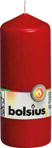 BOLSIUS Stumpenkerze 150mm (H) x 58mm (DM), rot
