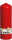 BOLSIUS Stumpenkerze 200mm (H) x 68mm (DM), rot
