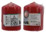 BOLSIUS Stumpenkerze 80mm (H) x 58mm (DM), rot