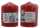 BOLSIUS Stumpenkerze 80mm (H) x 58mm (DM), rot