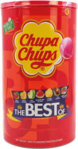 CHUPA CHUPS Food Best of 100er Cap&Flag 1200g