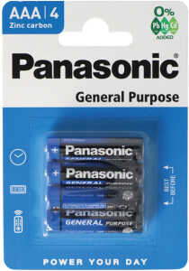 PANASONIC Batterie Micro AAA 4er Pack