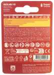 PHILIPS Batterie R3 Micro AAA 4er Pack a.Karte