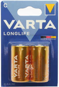 VARTA Batterie Baby C 2er Longlife Alkaline