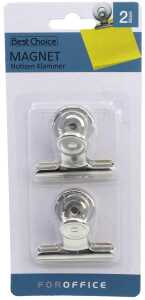 Magnetclips 2er auf Karte je 5 x 4,5cm