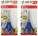 Schere 13x5,5cm rund und spitz