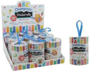 Stickerrolle mit 200 Sticker