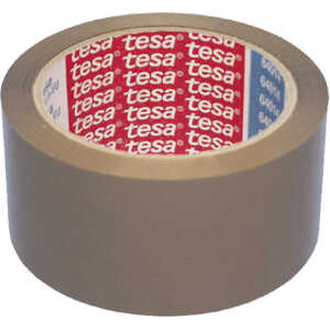TESA Klebefilm Packband extrabreit 66mx50mm braun