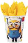 Pappbecher 8er Minion 250ml