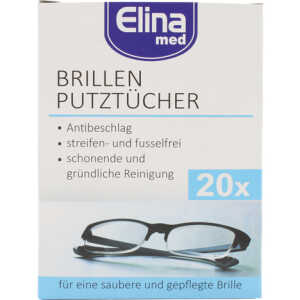 ELINA Brillenputztücher 20er in Einzelsachets