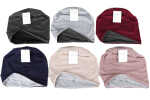 AZOZA Winter Damen Beanie wendbar 2farbig 6fach sort.