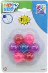 Flummi 3cm Happy Kids 7er auf Karte