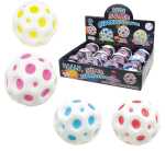 Superspringball 60mm, 4 Farben sortiert,