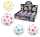 Superspringball 60mm, 4 Farben sortiert,