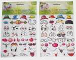 HEITMANN Deco Sticker selbstklebend, 36 lustige Sticker