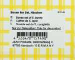 Boxen 5er Set , Größe A: 20,5cm, B:18,5cm, C:16,5cm