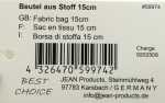 Beutel aus Stoff 15,5x18,5cm – aus feinstem Stoff