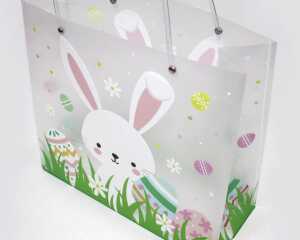 Shoppingtasche Ostermotiv, 30x12x 27cm