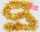 Folienstreifen Girlande gold 200cm x 10cm