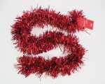 Girlande rot 200cm x 10cm gebund. Folienstreifen mit SB...