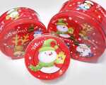Gebäckdosen Kindermotiv 3er Set aus Metall