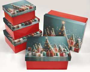 Geschenkboxen 5er-Set