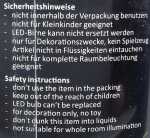 LED Lichterkette 100 LED warmweiß, für Innen