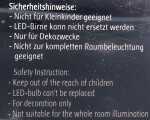 LED Lichterkette Metall-Ausstechformen mit 8 LED...