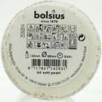 BOLSIUS RUSTIK Stumpenkerze 130x68 elfenbein