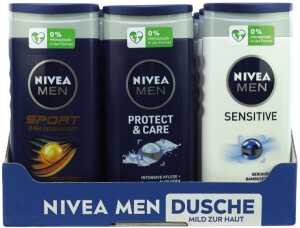 NIVEA Dusch Male 18er Display 250ml 3fach