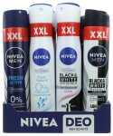 NIVEA Deospray 200ml Lieferumfang 4 Stück sortiert